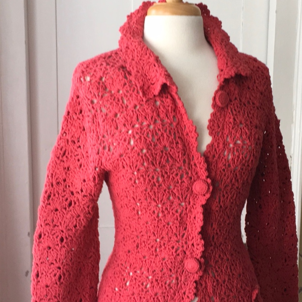 Fabulous crocheted duster